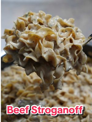 Hope this helps, if not, I’m just glad you’re here Friend 🫱🏻‍🫲🏼 Ground Beef Stroganoff  1-2tbsp @Bacon Up Bacon Grease 1lb ground beef 1/2 chopped onion 1 tbsp minced garlic 1 tbsp dried parsley 1 tbsp paprika 1 tbsp onion powder 2 tbsp @Bear & Burton's W sauce 2 tbsp Dijon mustard 4 cups beef broth 2 cups heavy cream 12 oz egg noodles 1/2 cup sour cream 8 oz cream cheese Salt and pepper to taste Green onion (garnish) In a large pan brown beef and onion over medium heat. Once onion is translucent add garlic and stir til fragrant.  Add all spices, W sauce, and mustard and stir it letting cook 1 min before adding broth and heavy cream Once up to a light boil add noodles and let cook til soft Reduce heat to low, add sour cream and cream cheese stirring frequently til mixed Turn off heat, stir til thickened Garnish with chopped green onion for a pop color #EasyRecipe #mealstomakeathome #DinnerIdeas #holmescooking