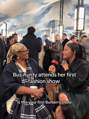 @Bemi Orojuogun is a @Burberry girl #fashiontiktok #londonfashionweek #burberry 