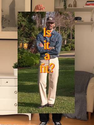 Is it a fit or is he just tall? Let me know how I did in this one team? #mensoutfits #shortguy #wardrobeessential #recreatingpinterestoutfits #grwm 