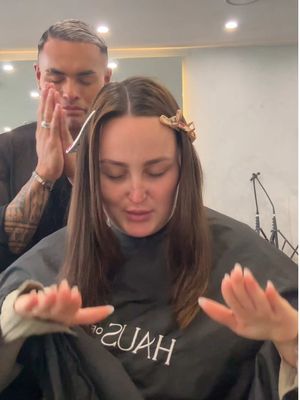 We’re back!!!! #hair #hairtransformation #sendhelp