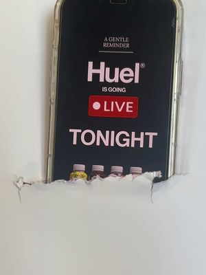 Don’t forget! Click the link to get notified 👏 #huel #hueldrink #huelnutrition #hueluk #tiktoklive 