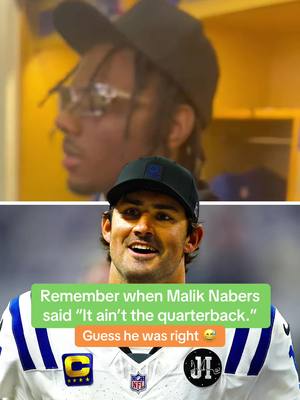 Remember when Malik Nabers said Daniel Jones wasn’t the problem…he was right (via charlottecrrll) #foryoupage #sports #danieljones #nfl #football 