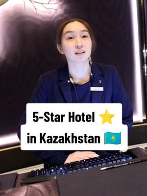 5-Star Hotel in Kazakhstan ⭐🇰🇿 #kazakhstan #5star #luxury #expensive #travel 