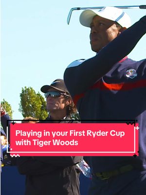 Nothing like playing with Tiger Woods in your First Ryder Cup! #brysondechambeau #tigerwoods #RyderCup 