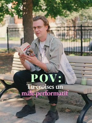POV : Tu croises un mâle performatif 📚 