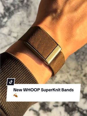 New bands. New season. 🍂 Which one are you choosing?  #WHOOP #Fitness #healthtech #GymTok #technology 