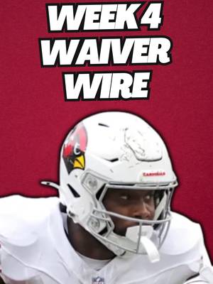 Week 4 MUST ADD Waiver Wire Pickups #nfl #fyp #fantasyfootballadvice #waiverwire #waivers #waiverwirepickups #fantasyfootball #underdogfantasy