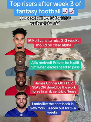 Top riders after week 3 of fantasy football #walterpicks #nflfootball #fantasyfootball #fantasyfootballadvice2025 