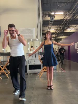 Jiving into Tuesday show @Hilaria Baldwin  @Dancing with the Stars #DWTS 