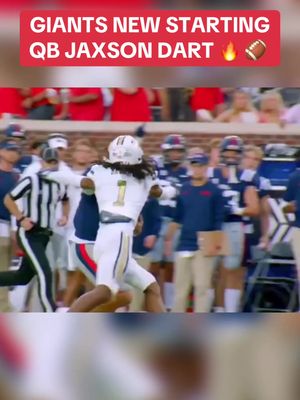 GIANTS HAVE A NEW QUARTERBACK 🔥 #GIANTS #JAXSONDART