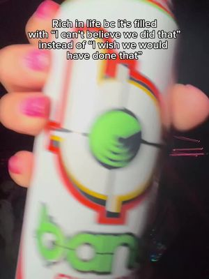 We do it for the 'I can't believe we did that' moments... and the energy #BangEnergy