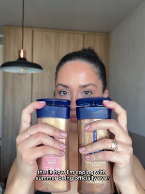 cope with the official end of summer with us  #vaseline #shimmer #Summer 