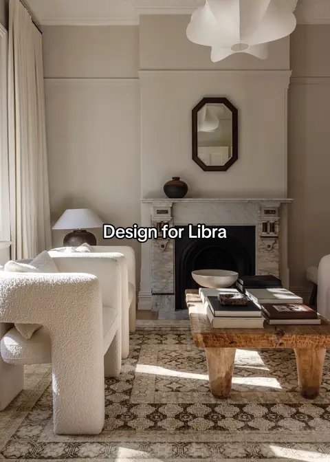 Libras don’t decorate — they curate. Balance, beauty, and just the right drama. ♎️✨  #libra #libraseason #zodiac #librazodiac #zodiactok #interiordesign #interiordesigninspo #homedecor #aesthetichomedecor #interiordesigntips #airsigns #minimalistdecor 