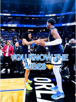 Back in action so soon 🤝 #memphisgrizzlies #jamorant #jarenjacksonjr #videotrends  