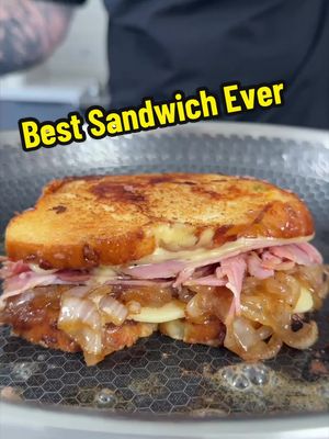 Ham & Cheese On Steroids #FYP #foryou #mrmakeithappen 