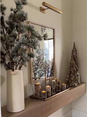 Our Brass Sculpted Reindeer are back in stock and selling fast 🦌 📹: @Misa Liddiard #MyPotteryBarn