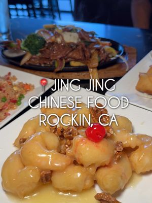 Drove all the way to Rocklin to check this spot out, and honestly it was worth it. The Family Dinner was such a deal, we legit have enough leftovers for the next two lunches.  Course A ($23.99/person) came with soup, an egg roll & fried shrimp, fried rice, and two pre-fix entrées. We swapped in the Walnut Shrimp and Sizzling Beef (just paid the difference) and both were solid choices. The meat quality was really good, and while the fried shrimp appetizer could've used a little more salt, everything else was flavorful and well seasoned.  📍Jing Jing Chinese Cuisine - 4800 Granite Dr b2, Rocklin, CA 95677