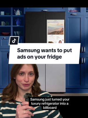 Want to grab a snack from the fridge? You’ll need to watch a pre-snack ad first. I’m kidding… for now at least. But Samsung is testing showing ads on their Family Hub fridges and people are not happy about brands intruding in their personal space.  #advertising #marketing #advertisingtiktok #marketingtiktok 