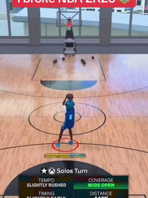 They say that I’m zenning, I’m not #NBA2K26 🍟 