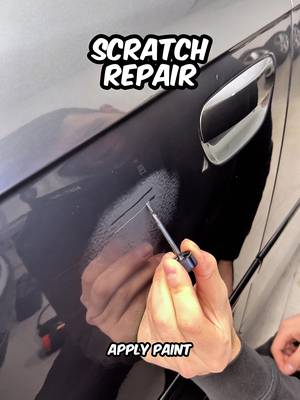 Quick fix for car door scratches #sidehustle #TikTokLearningCampaign #cars #fyp #explore
