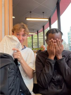 Surprising My Friend who was born deaf with Smart Glasses 