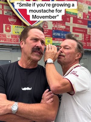 Who’s in? @Pete Tong MBE @arsenal’s David Seaman are. Sign up at Movember.com