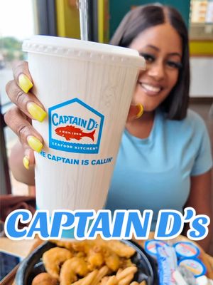 Atlanta, let me put y’all on real quick! Captain D’s just flipped the script and put their famous golden batter on shrimp. And listen, it’s hittin just like you think it would. Crispy, juicy, and full of flavor every bite. Right now you can grab the Batter Dipped Shrimp, Fish & Fries meal for just $5.99. Shrimp and fish with fries, all for under six dollars? That’s what I call Homegirl-approved. Don’t sleep—pull up and taste the crunch for yourself. #captainds #batteredshrimp #atlanta #mealdeal #new 