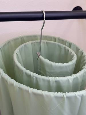 🔗In Bio! Spiral Dryin Rack 🌀💚#amazonhome #laundryhack #laundrymadeeasy #founditonamazon #dryingrack 