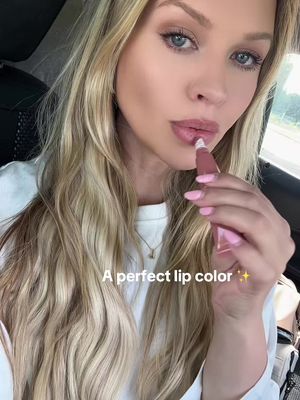 @Clarins USA @Clarins Official lip perfector in 06 rosewood shimmer #momstyle #lipproducts #microinfluencer #lipswatch #BeautyReview 
