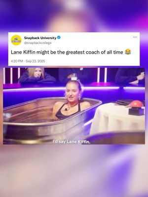 Lane Kiffin is a LEGEND 😂🔥 #cfb #college #football #collegefootball #lanekiffin #bama #olemiss #funny #dms #fyp #explore
