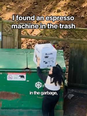 Did I actually find this machine in the garbage? 👇  But first…why would anyone throw away an espresso machine?  Well, seems like this isn’t rare as many people get frustrated not being able to make good coffee with it.  Yeah, most people just sell it. Or give it away.  But in the end, it’s all due to the same reason.  Thousands of coffee lovers buy their first machine believing it will just work. But if you don’t know the basics of good espresso… …you’ll make a subpar cup at best… …or an absolutely disgusting drink at worst.  Surely, nothing like that latte you enjoy at your local cafe.  Espresso is a journey, and one worth taking.  You just need to be patient, and if you like, hit follow and let’s be part of that journey together!  This video might be just a reenactment of something that happened to someone.  Just don’t be that someone 😂.    #coffee #coffees#espresso#brevillellebaristaexpress #coffeetiktok 