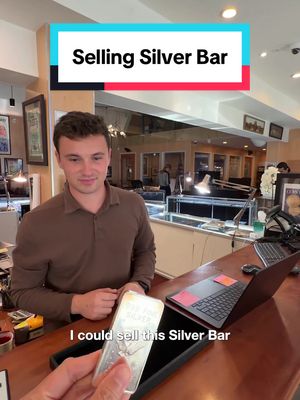 Selling My 10 Ounce Silver Bar… here’s how it went 👀 #tiktokforgood 