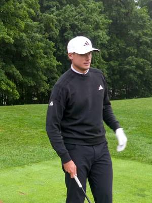 One hole match vs Ludvig. What a Gentleman #golf #micahmorrisgolf