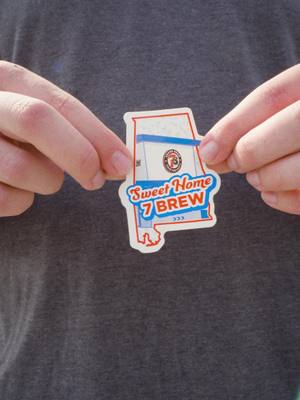 35 states, 35 stickers?! Say less 🗺️📍This National Coffee Day (9/29), get one FREE, limited-edition 7 Brew State Sticker with any drink purchase. Come rep your state! Offer valid only on 9/29/25. One free, limited-edition 7 Brew State Sticker will be provided with the purchase of any drink, while supplies last.