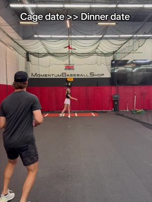 The perfect date doesn’t exi……. #baseball #softball #couplegoals 