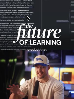 Learning HOW to learn, is one of the most important skillsets of the next decade. Well, Google has a product called NotebookLM, that they released a few years ago, and have been steadily improving and iterating not he product since. It is one of THE very best AI learning tools, but it seems it flies heavily under the radar. I’ve talked about it in my content before, but I thought a dedicated video would be helpful to so many people out there. Make sure to share it with all of the students in your life, but I think everyone could make use of it. If you like this video, follow me to stay two steps ahead on the incredibly disruption happening in tech and how to leverage it in content and business. #google #notebooklm #gemini #ai #Tech