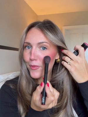 She really is a ‘shove in your handbag & apply whenever you need’ kinda girlie  Nars The Multiple in shade DOLCE VITA. Available to shop at @Boots UK yay ad  #MyMultipleMoments #MultiuseMakeup #NARSTheMultiple