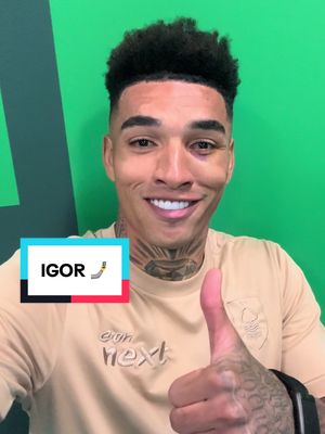 Igor Jesus’ message to you. 🤳