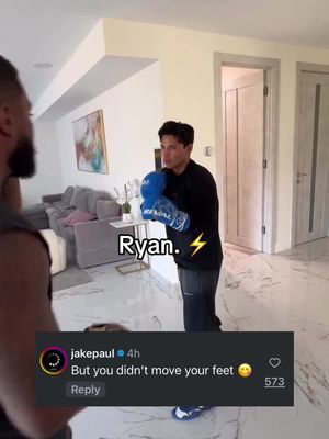 Jake tweakin in the comments 😭 @Ryan Garcia #ryangarcia #jakepaul #boxing 