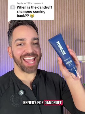 We’re back… after wayyy too long #dandruff 