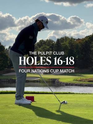 Watch the final three holes of the tightest match of the Four Nations Cup afternoon singles sessions. Kevin Stinson 🇨🇦 vs. Gavin Vorster 🇿🇦 #golftiktok #golftok #golf #golftips #RyderCup 