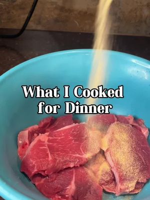 Quick Steak and Gravy Dinner 🍽️  #dinner #DinnerIdeas #cookwithme #quickrecipes #easydinnerideas 