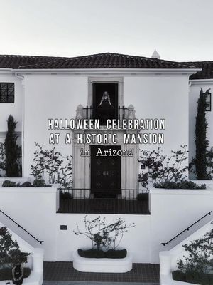 The coolest Halloween event happening October 31st at Wrigley Mansion! Check their website for tickets! 