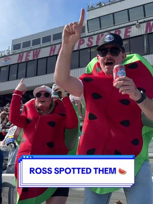 Ross never misses watermelon 🍉 #rosschastain #nascar #watermelon #racing #newhampshire 