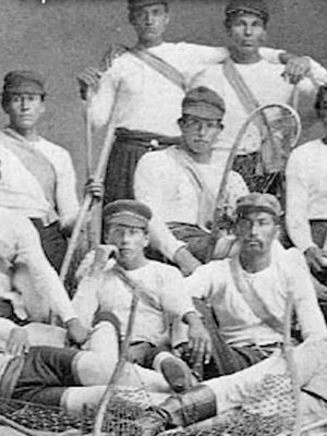 The Haudenosaunee invented lacrosse #nativetok #haudenosaunee #lacrosse #History @che.jim
