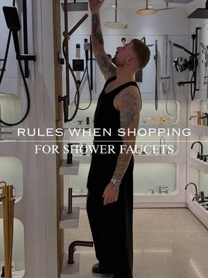 Replying to @Sillywilly  Shower faucets aren’t just about looks anymore — they’re about function, durability, and style. Most people wander into a plumbing store, point to the first shiny thing they see, and call it a day. But there are a few golden rules I always follow when choosing shower faucet types for my clients. Think about single handle vs double handle, the water pressure & flow rate, and finish options like chrome, brushed nickel, or matte black. Then there’s the stuff most people overlook: the mixing valve quality, a reliable diverter, and durable valve materials like brass or stainless steel. Add in ease of installation, solid leak prevention tips, and whether you’re picking a shower head + faucet combo. And don’t forget the bigger picture — water efficiency (low-flow, eco-friendly), how it matches your bathroom style, and of course, durability & corrosion resistance. Because at the end of the day, it’s not just about getting wet — it’s about creating a luxury shower experience that lasts. Showroom: Canaroma Toronto . . #showerfaucets #plumbing101 #bathroomupgrade #faucetshopping #interiordesign 