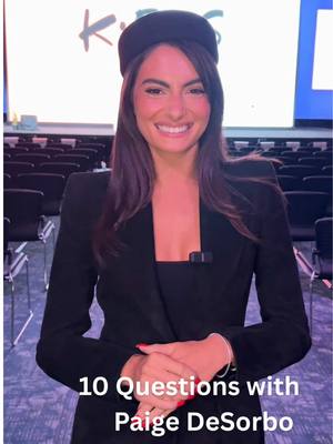 10 Questions with @Paige DeSorbo before she takes the K:BOS stage. What a way to wrap Day 1. See you tomorrow, Boston! #boston #fypシ #bostontiktok #klaviyo #paigedesorbo 