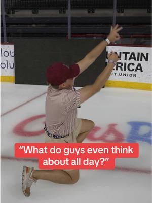 Umm… going bardown in front of the student section #sports #hockey #hockeytiktoks #arizonastate #cawlidgehawkey 