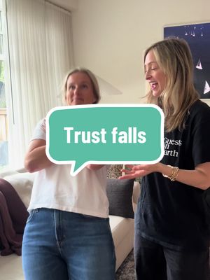 Be careful who you trust 😅 #trustfallchallenge #trustfall