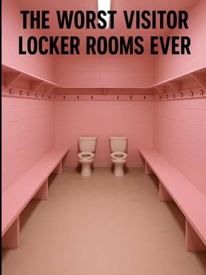 Ole Miss has a pink visitor locker room?! 😳 #cfb #CollegeFootball #football 
